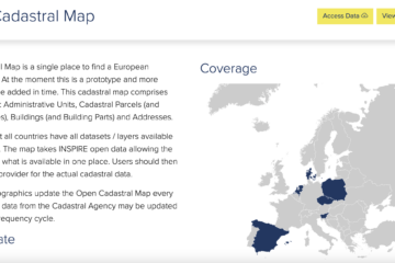 歐盟的One Map for Europe 釋出地籍圖